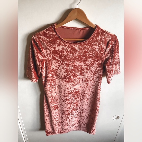 Vintage 90's 💖 Crushed Velvet Mini Dress - Picture 3 of 4